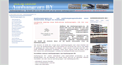 Desktop Screenshot of aanhangwagen.nu
